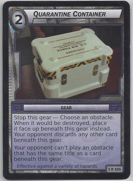 Quarantine Container